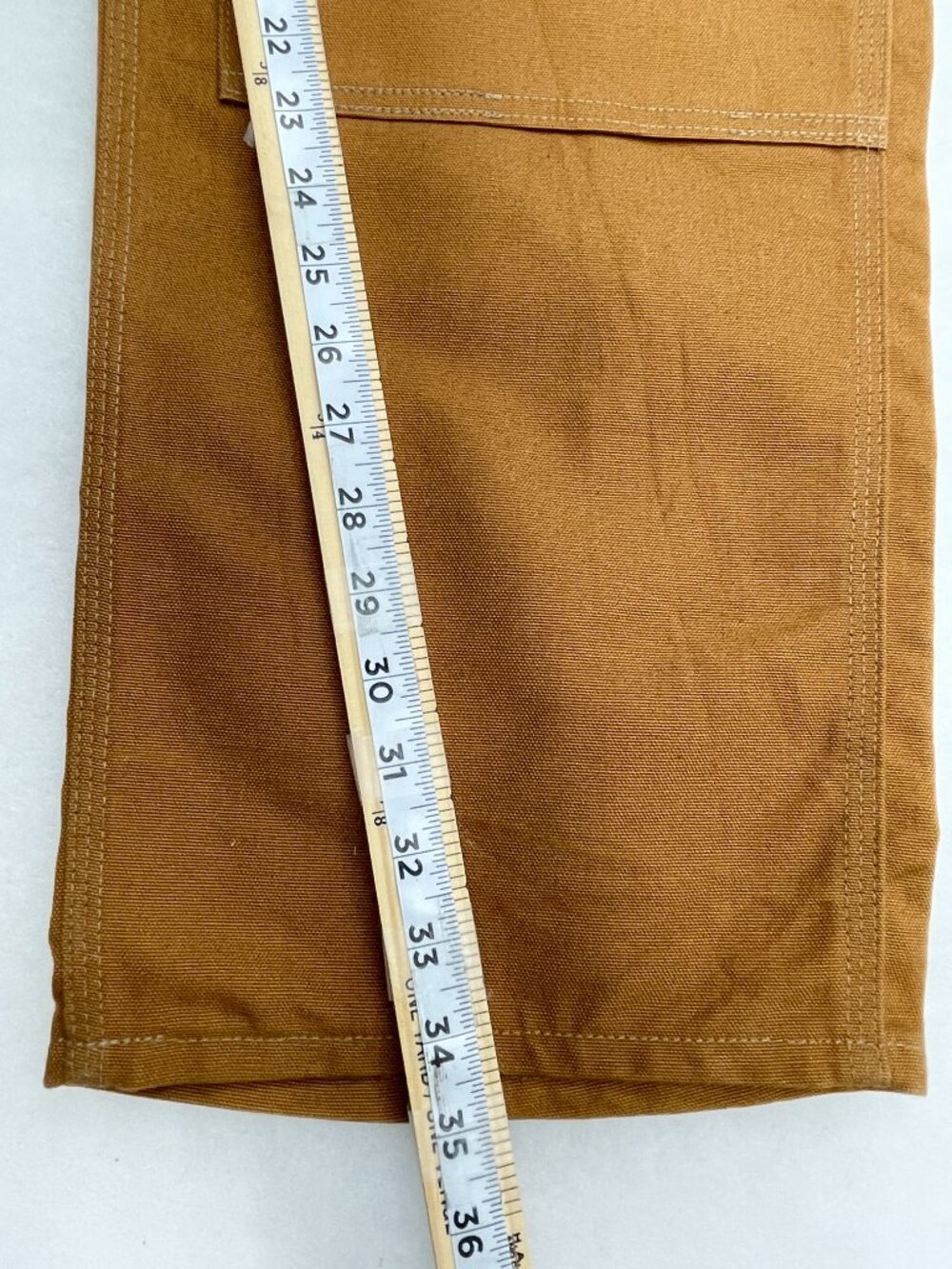 Carhartt B01 Loose Double Knee Duck Work Pants USA Made Men's 40 Fits 40x34 - Picture 11 of 13